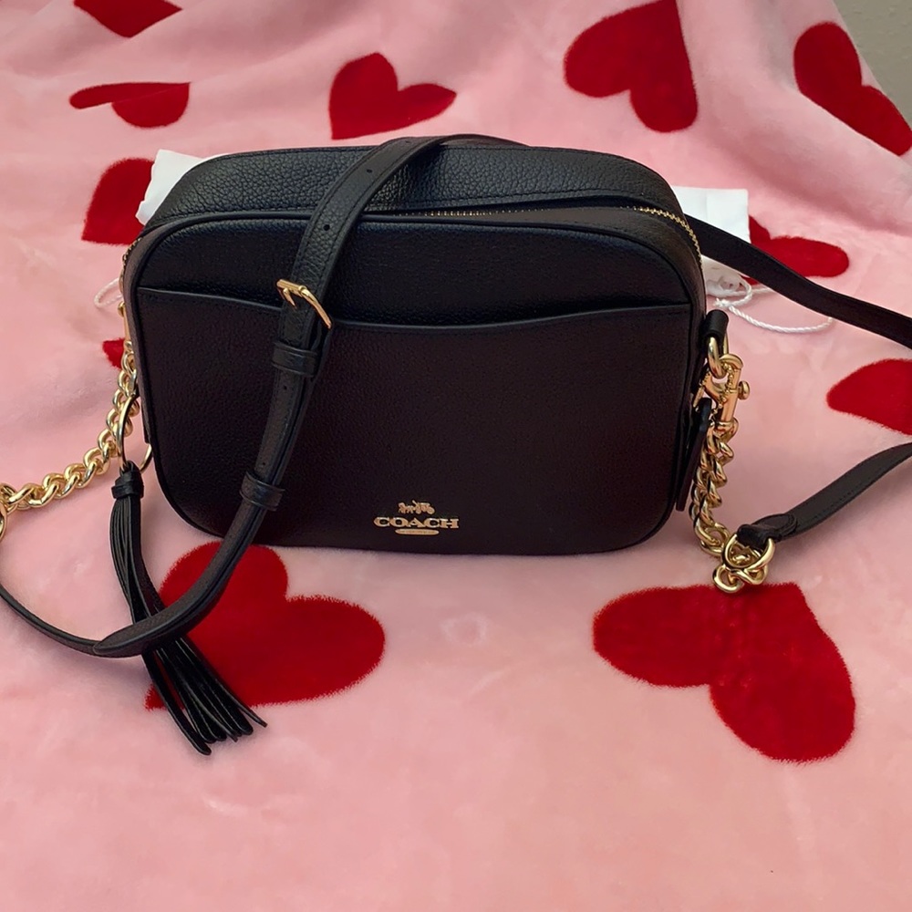 Coach Ladies Leather Camera Bag